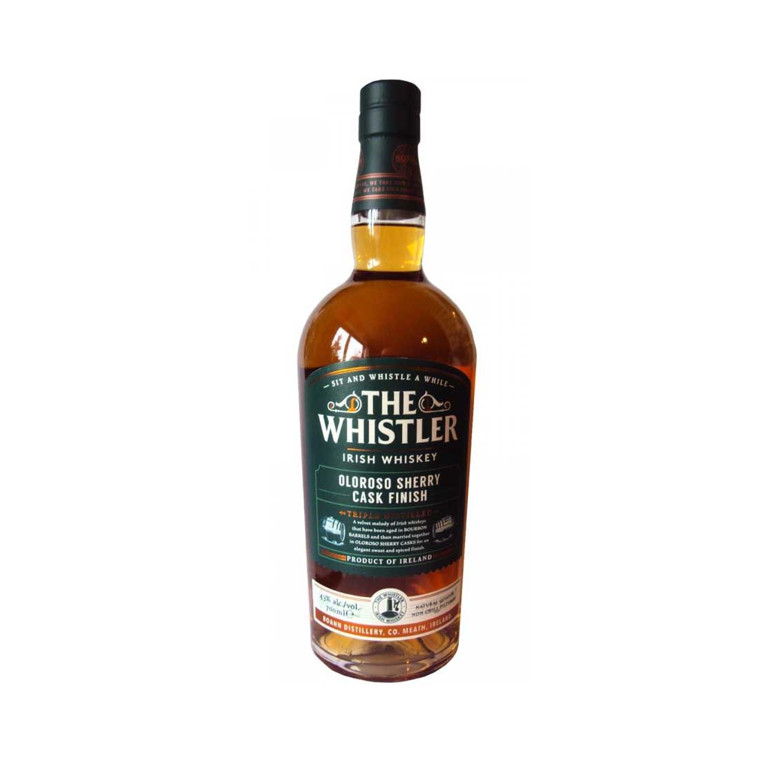 The Whistler Oloroso Sherry Cask Finish Blended Irish Whiskey 700ml @ 43% abv