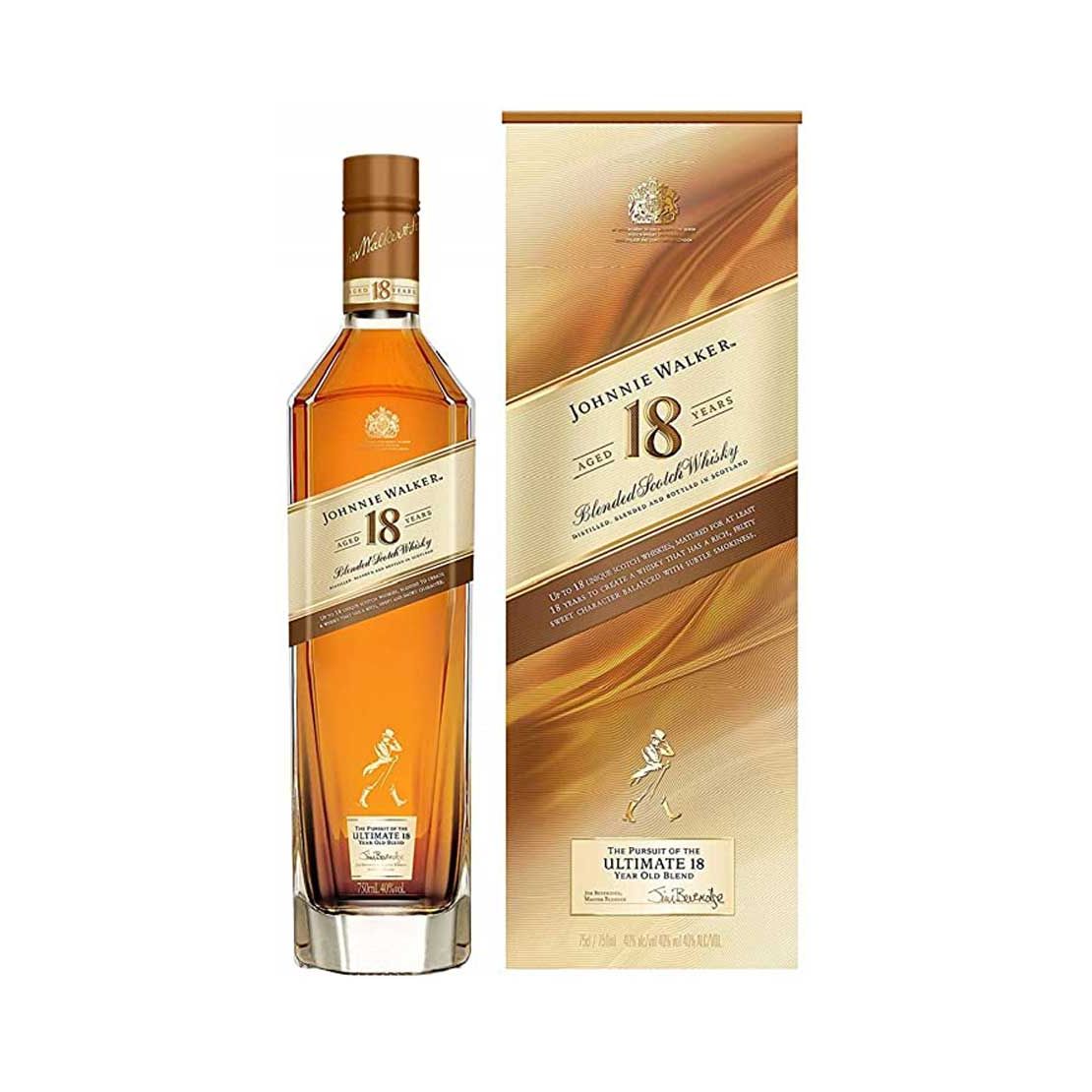 Johnnie Walker 18 YO Scotch Whisky 700mL @ 40% abv