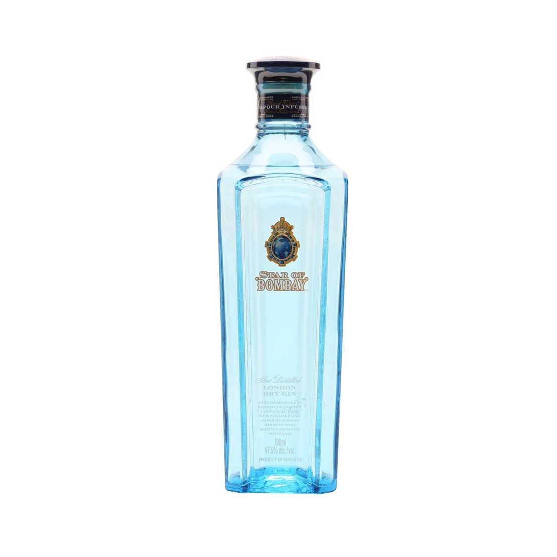 Star of Bombay London Dry Gin (Discontinued) 700mL @ 47.5% abv 