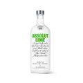 Absolut Lime Flavoured Vodka (1000mL)