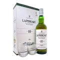 Laphroaig 10 Year Old Single Malt Scotch Whisky Gift Set