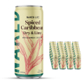 Naked Life Non Alcoholic Spiced Caribbean Cane Dry & Lime 250mL