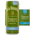 Jack Daniels Tennessee Apple Whiskey Liqueur & Soda 24 x Pack 330mL Cans