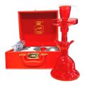 Al Fakher Red Glass Hookah Shisha Complete Set & Travel Case