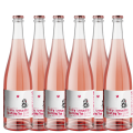 Hairy Armadillo Darjeeling Blush Non-alcoholic Sparkling Tea 6 x 750ml Bottles