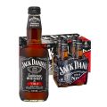 Jack Daniels Tennessee Whiskey & Cola 6 x 4 Pack 330mL Bottles