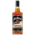 Jim Beam Kentucky Straight Vanilla Infused Bourbon Liqueur Whiskey 750mL