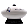 Collingwood Football Club AFL Ceramic Football Decanter - FULL & SEALED