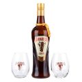 Amarula South African Cream Liqueur + 2 Glasses Gift Pack 700mL
