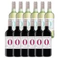 SociaLITE 12 Bottle Bundle - Pinot Grigio & Cabernet Sauvignon 750ml