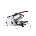 SOGA Ice Shaver 300W Electric Ice Crusher Snow Cone Maker Shaved Machine