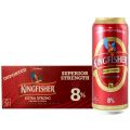 Kingfisher Premium Strong 8% Indian Beer 500ml Kingfisher Premium Strong 8% Indian Beer 500ml
