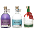 Gift Pack Ginologist Floral, London Dry & Christmas Pudding Snowglobe Gin 0% 3 x 700ml