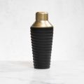 Premium Leather & Brass Cocktail Shaker