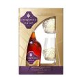 Courvoisier VSOP Triple Oak Special Edition Cognac + 2 Glasses Gift Pack 1L