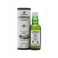 Laphroaig 10 Year Old Single Malt Scotch Whisky With Gift Box Glass Miniature 50ml