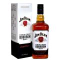 Jim Beam White Label With Gift Box Kentucky Bourbon Whiskey 1L