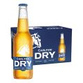 Carlton Dry Beer Case 4 x 6 Pack 330mL Bottles