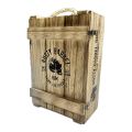 Rusty Barrel Gold Rum Wooden Crate Gift Pack 700ml