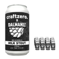 Craftzero. Dalman Street Milk Stout Non-Alcoholic 375mL