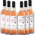 VINA’0° Le Rosé Alcohol-Free Organic Rosé Wine 750mL