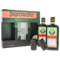 Jagermeister Gift Pack (2x500ml and 2 Shot Glasses)
