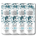 Clever Mocktails Non Alcoholic Gin & Tonic 355ml