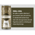 Spirited Vodka and Lemon Lime & Pepperberry Soda