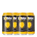 SOBAH Tropical Lager Non-Alcoholic Beer 375mL