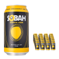 SOBAH Tropical Lager Non-Alcoholic Beer 375ml