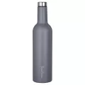 ALCOHOLDER TraVino Insulated Wine Flask 750ml - CEMENT GREY