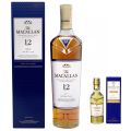 Macallan 12 Year Old Double Cask and Miniature 50ml Gold Double Cask Bundle