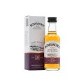 Bowmore 18 Year Old Single Malt Scotch Whisky With Gift Box Glass Miniature 50mL