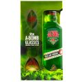 Agwa De Bolivia + 2 A-Bomb Glasses Gift Pack Coca Leaf Liqueur 700mL