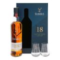 Glenfiddich 18 Year Old Small Batch + 2 Glasses Single Malt Scotch Whisky 700mL