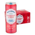 Billson's Strawberries and Cream & Vodka 6 x 4 Pack 355mL Cans