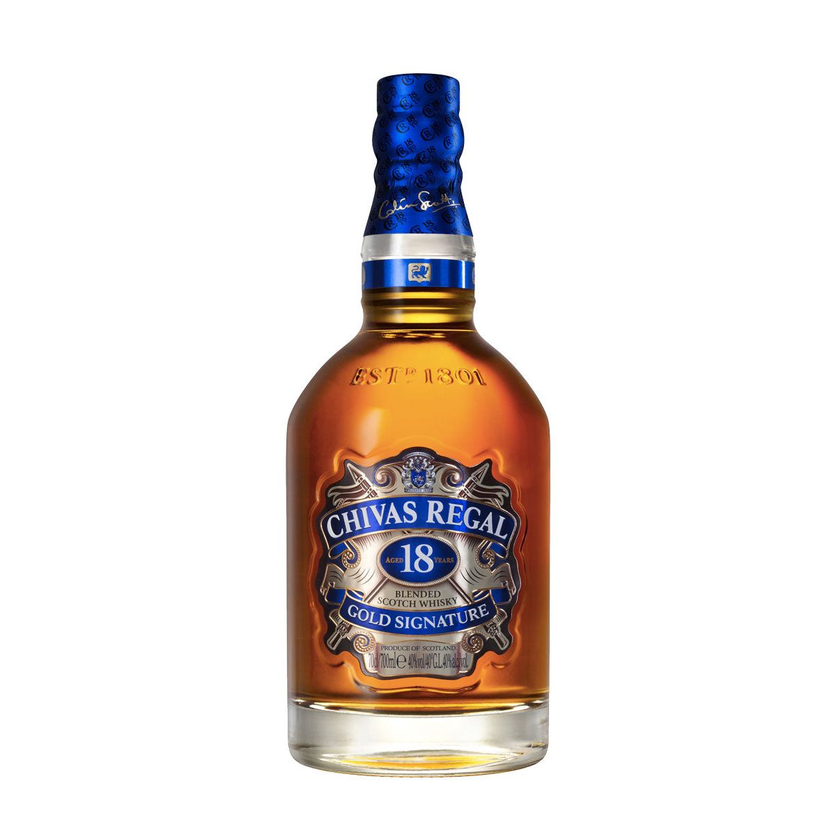 Chivas Regal 18 Year Old Gold Signature Scotch Whisky 750mL