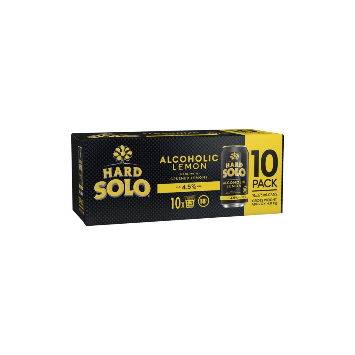 Hard Solo Alcoholic Lemon (10x330mL)