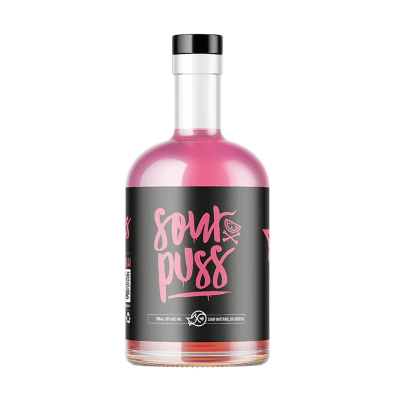 Sour Puss Watermelon Liqueur Shot Bottle 700ml