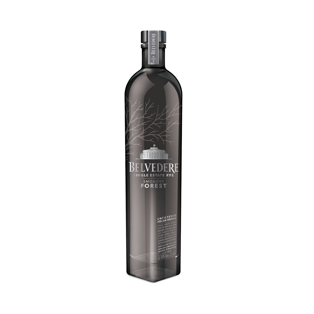 Belvedere Vodka Smogory Forest Single Estate Rye Vodka 700ml @ 40% abv