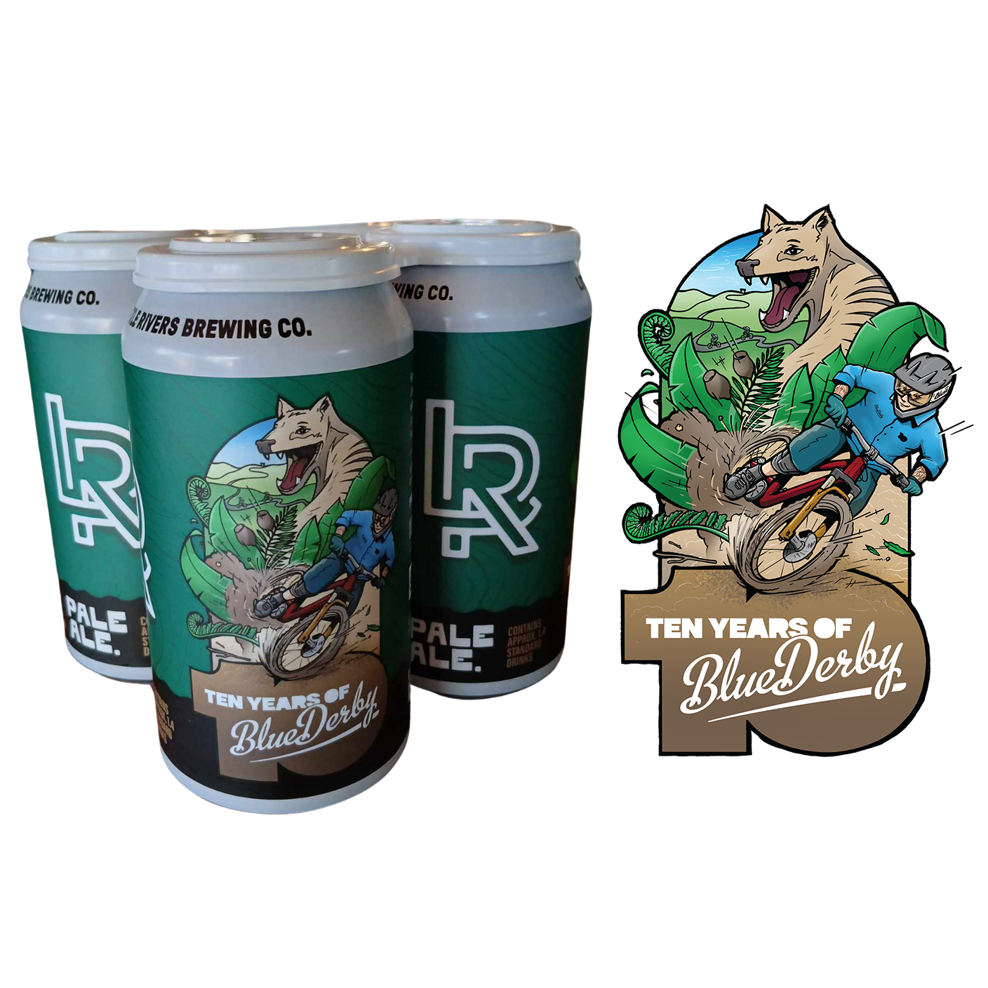 Little Rivers Brewing Co 'Blue Derby' Pale Ale