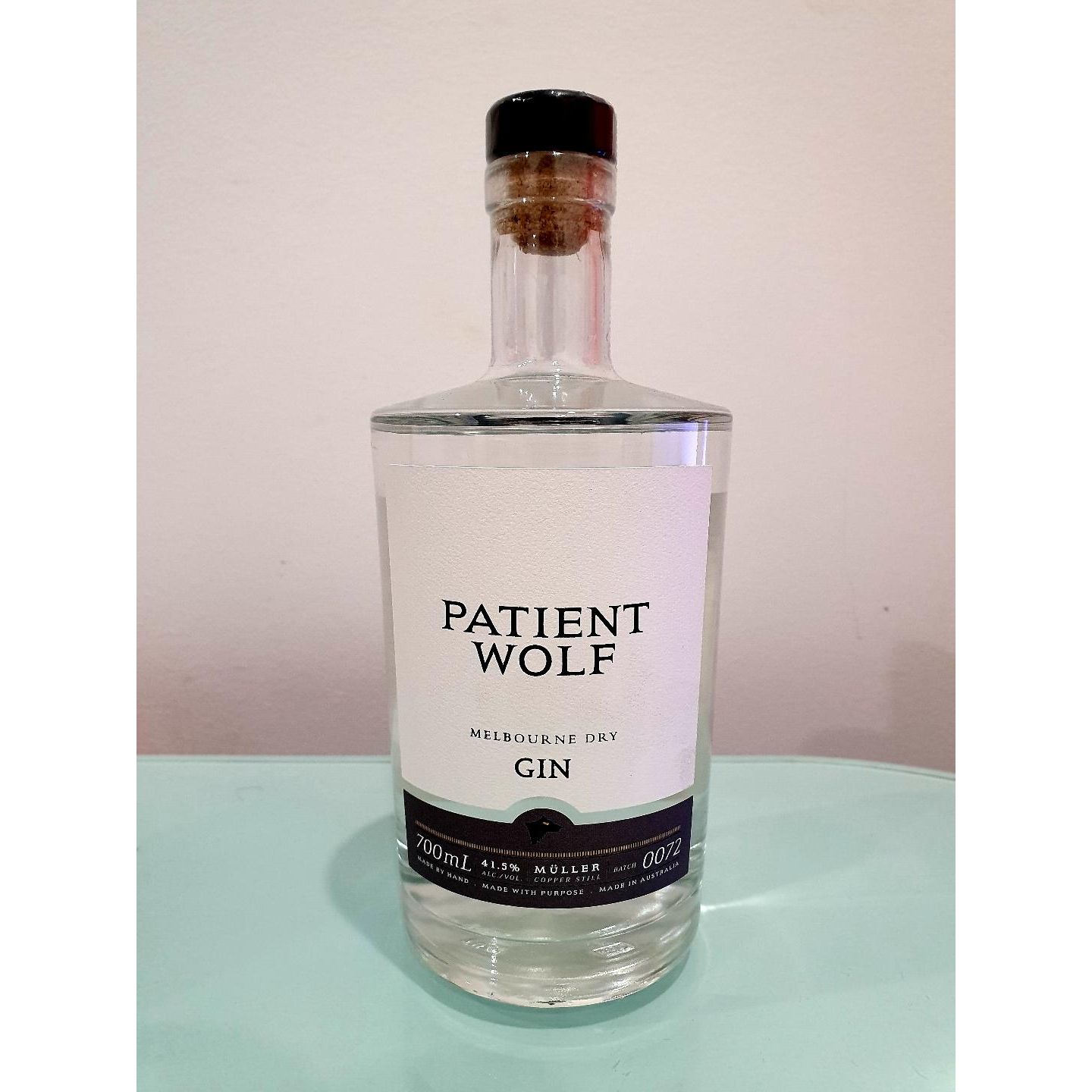 Patient Wolf Melbourne Dry Gin 700mL