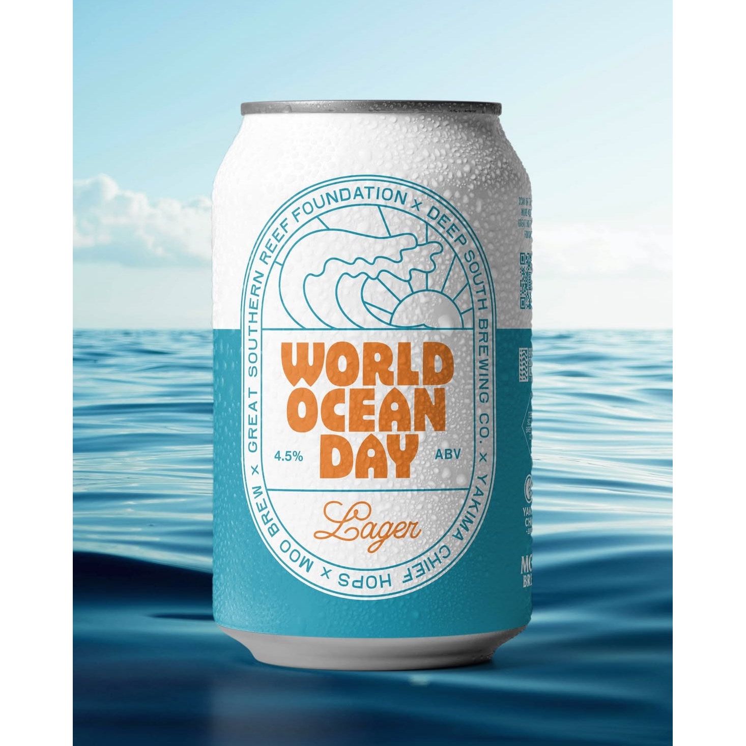 Deep South Brewing World Ocean Day Lager