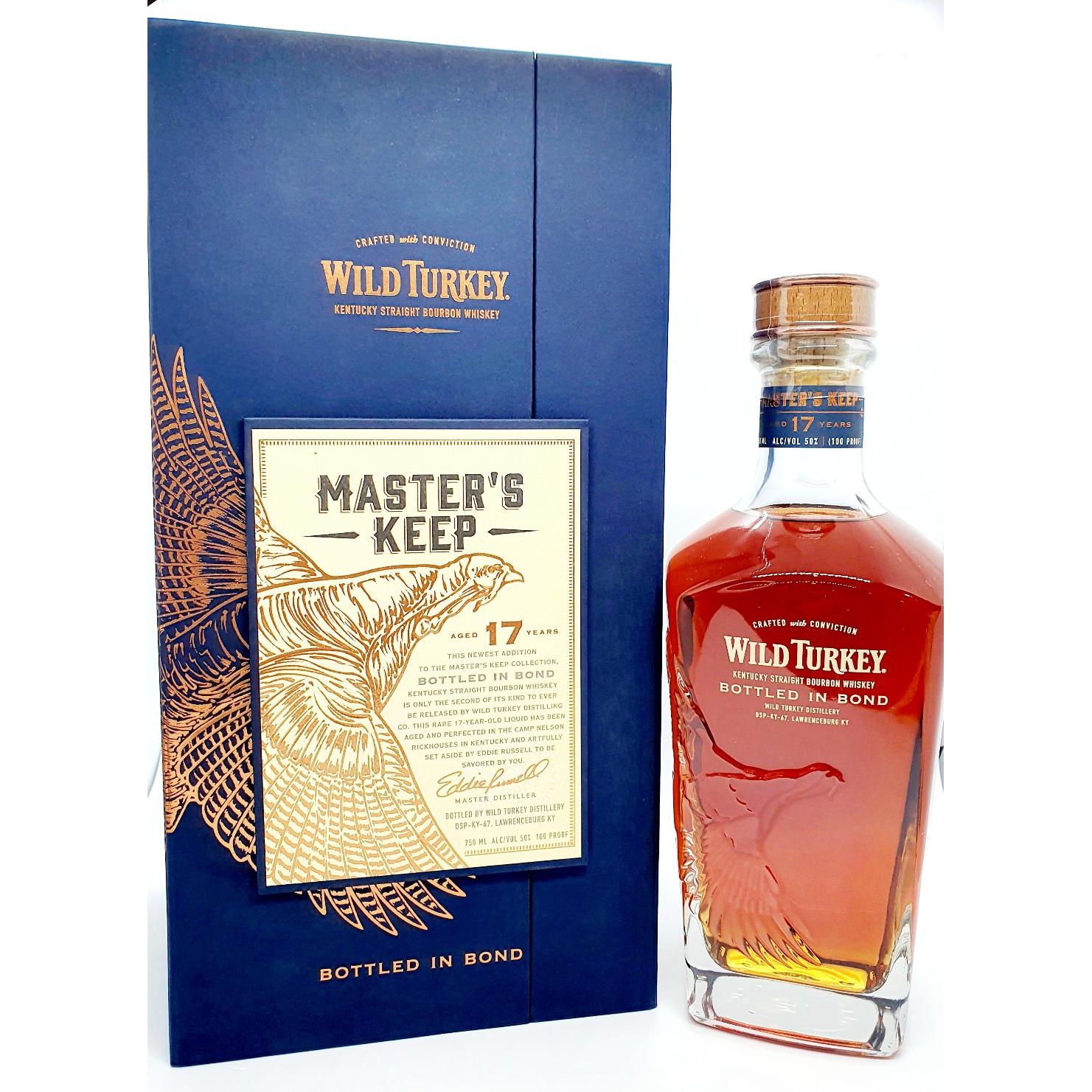 Wild Turkey Master's Keep Bottled in BOND 17 YO Bourbon 750mL