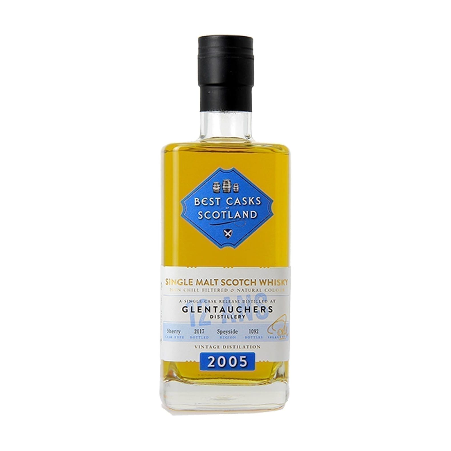 Jean Boyer Glentauchers 2005 whisky 700ml