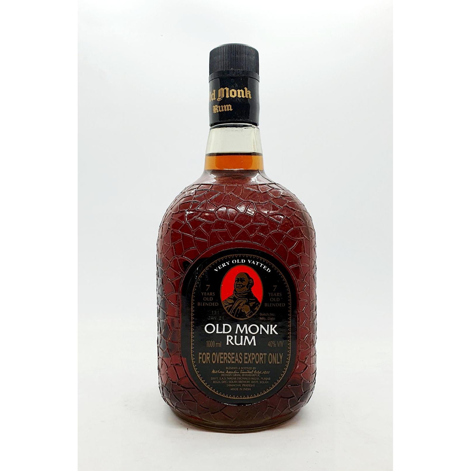 Old Monk 7 Year Old Rum 1L