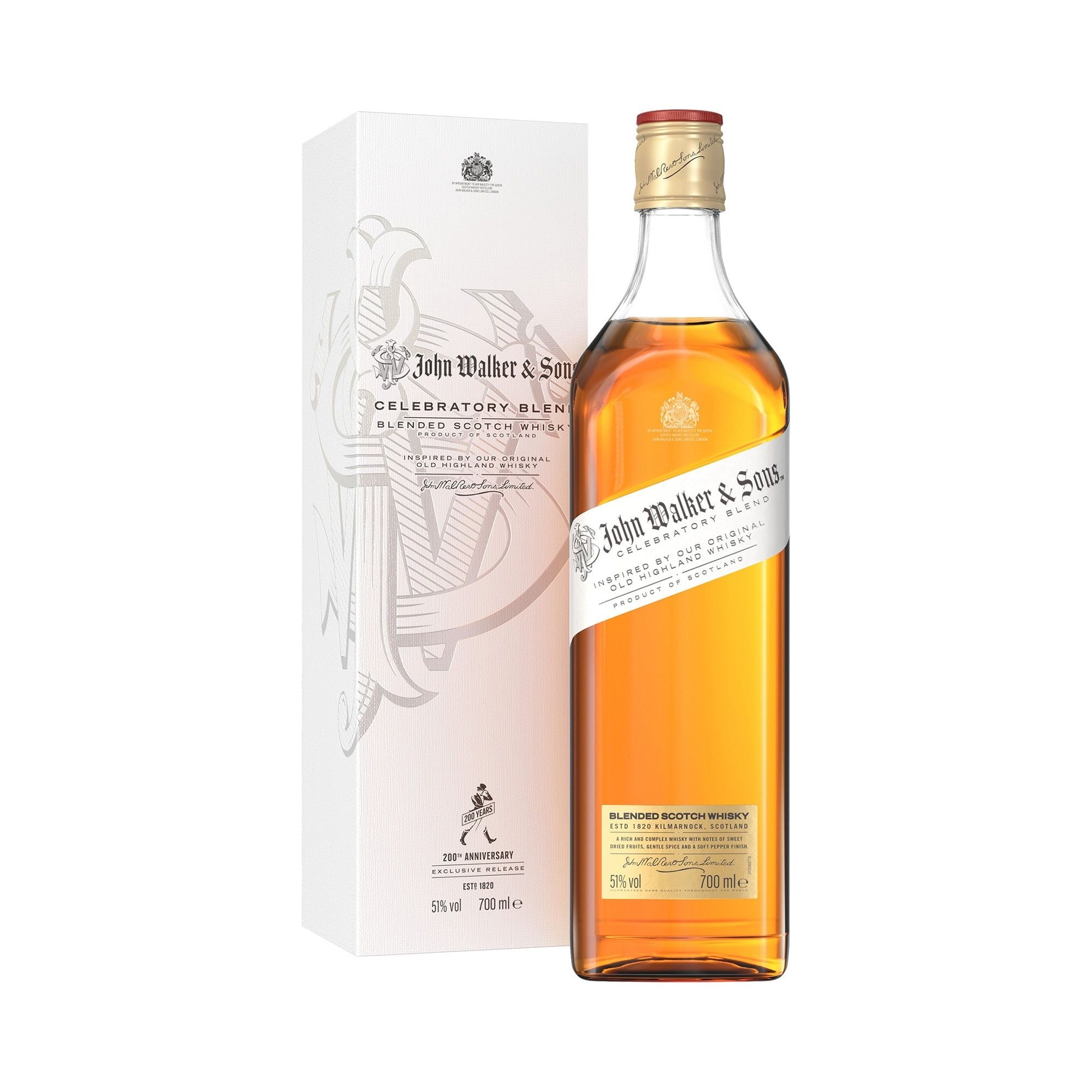 Johnnie Walker & Sons Celebratory Blend Limited Edition 700ml
