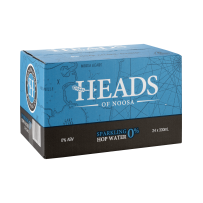 Heads Of Noosa Brewing Sparkling Hop Water Zero Alcohol 330ml