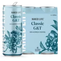 Naked Life Non Alcoholic Classic Gin & Tonic 250mL
