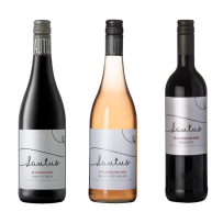 Gift Pack Lautus Savvy Red, Moscato Rosé & Merlot Wines 0% 3 x 750ml